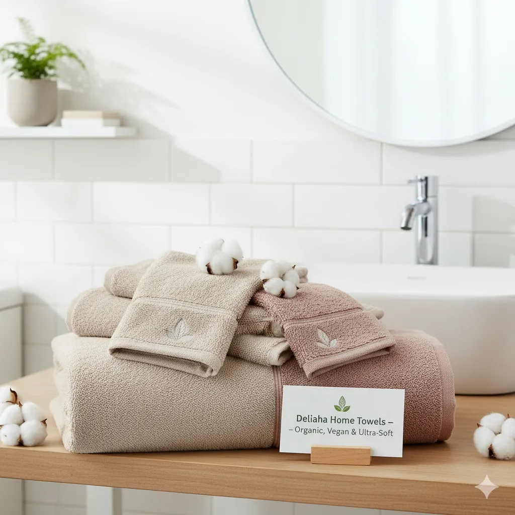 Delilah Home Towels – Organic, Vegan & Ultra-Soft