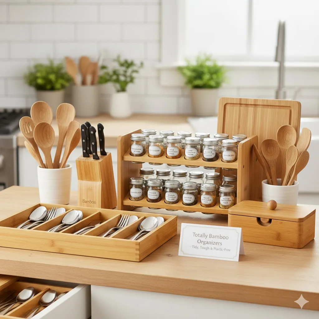 Totally Bamboo Organizers – Tidy, Tough & Plastic-Free