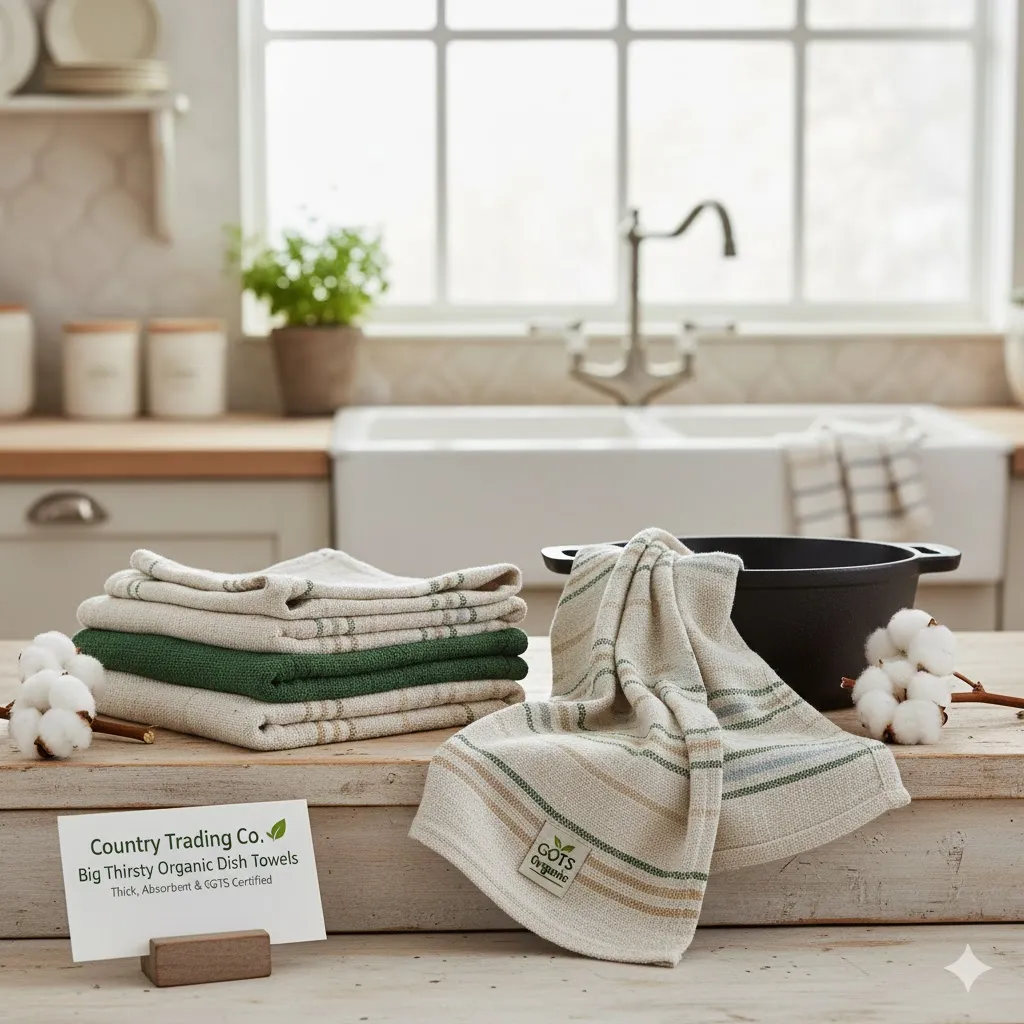 Country Trading Co. – Big Thirsty Organic Dish Towels
