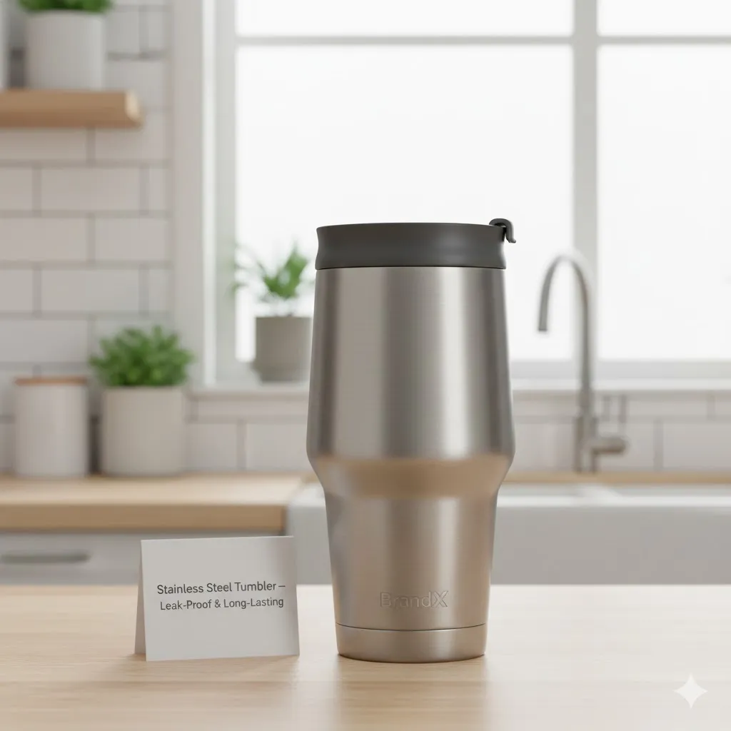 Stainless Steel Tumbler – Leak-Proof & Long-Lasting
