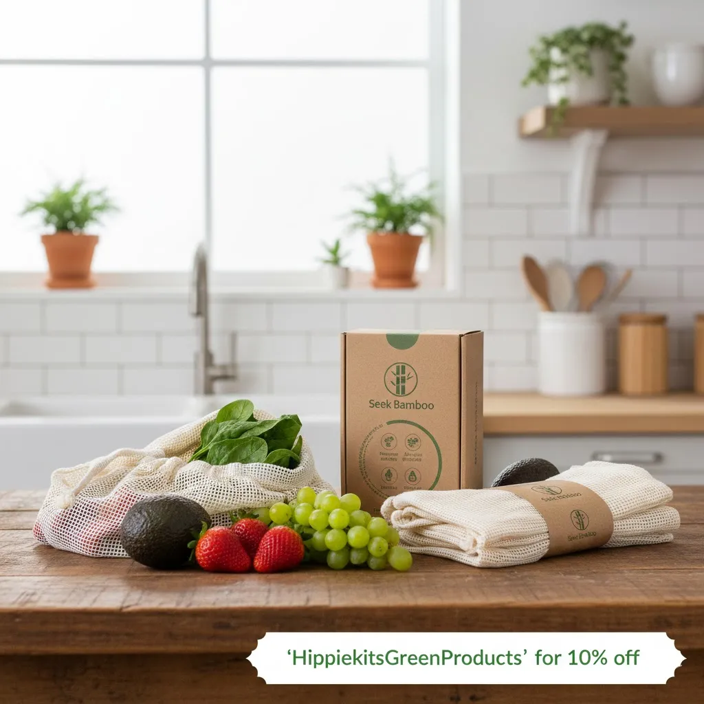 Seek Bamboo Produce Bags – Compostable HippiekitsGreenProducts' for 10% off