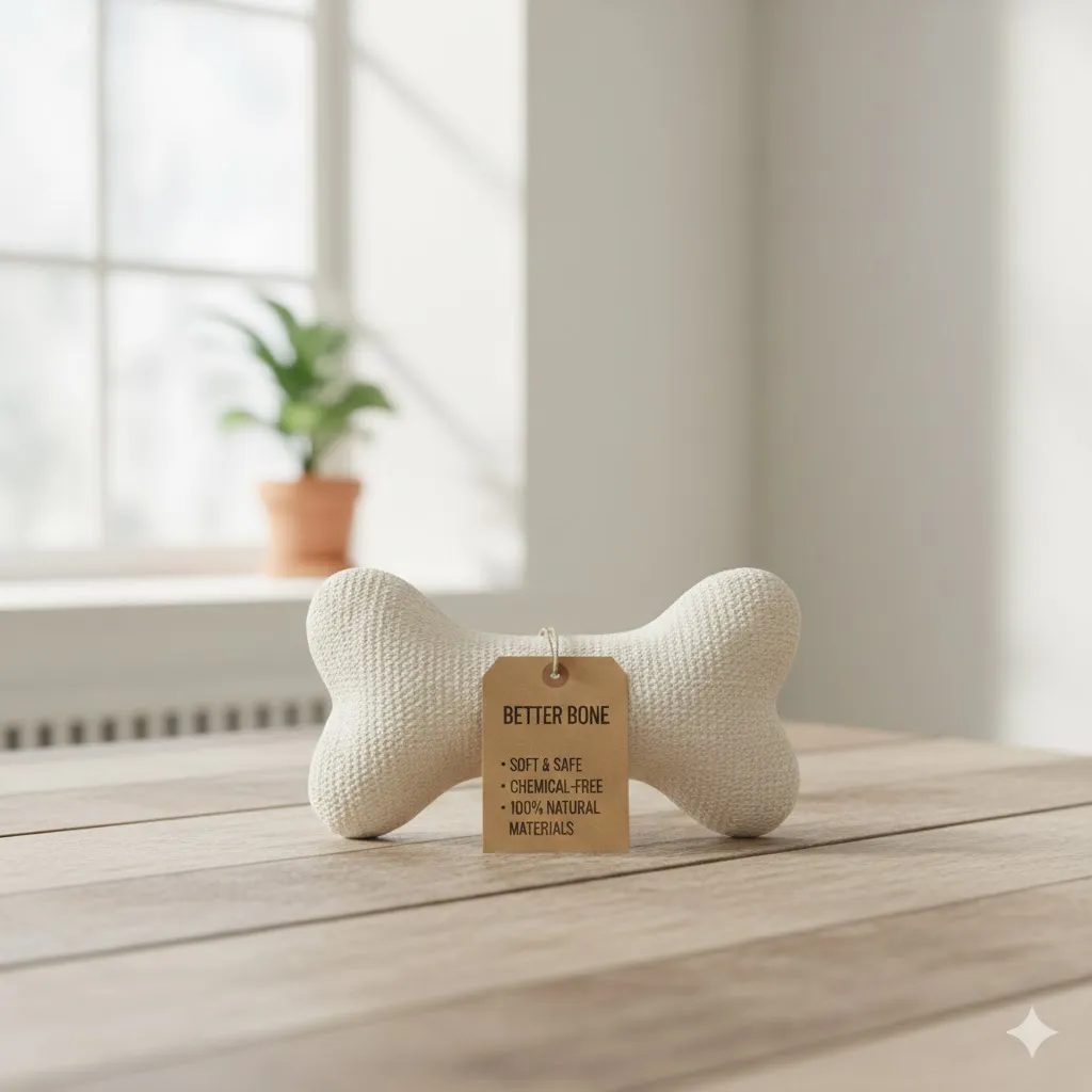 BETTER BONE SOFT CHEMICAL-FREE DOG CHEW TOY