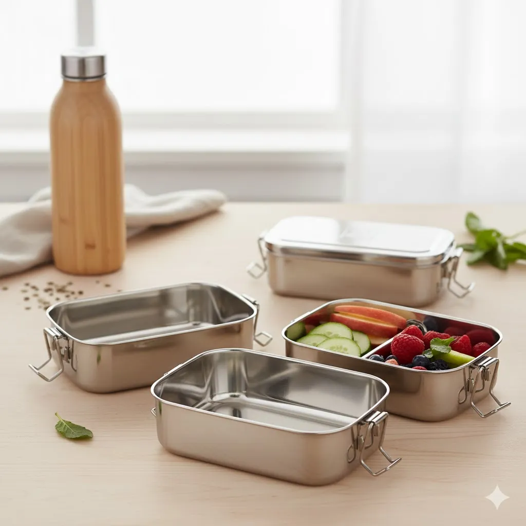 Life Without Plastic Stainless Lunch Boxes