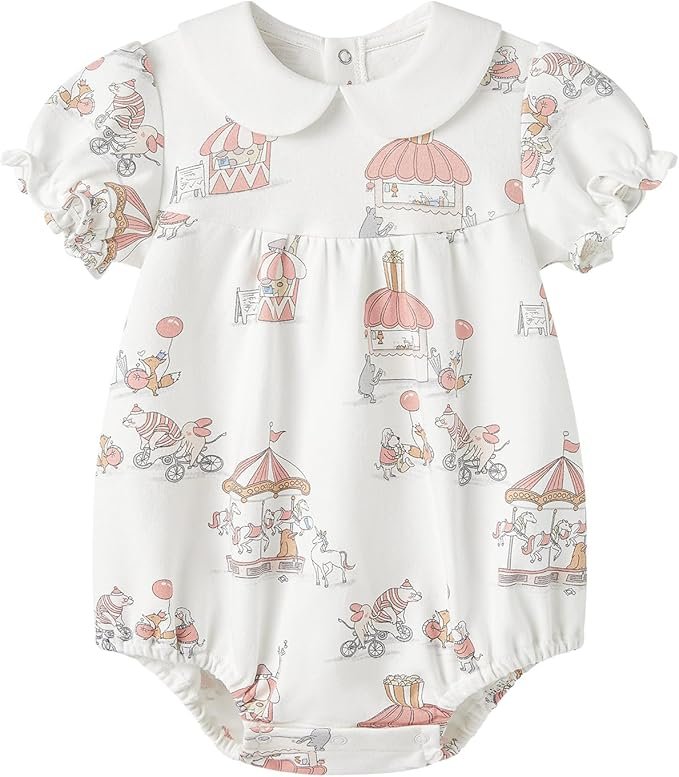 Pureborn Cotton Rompers