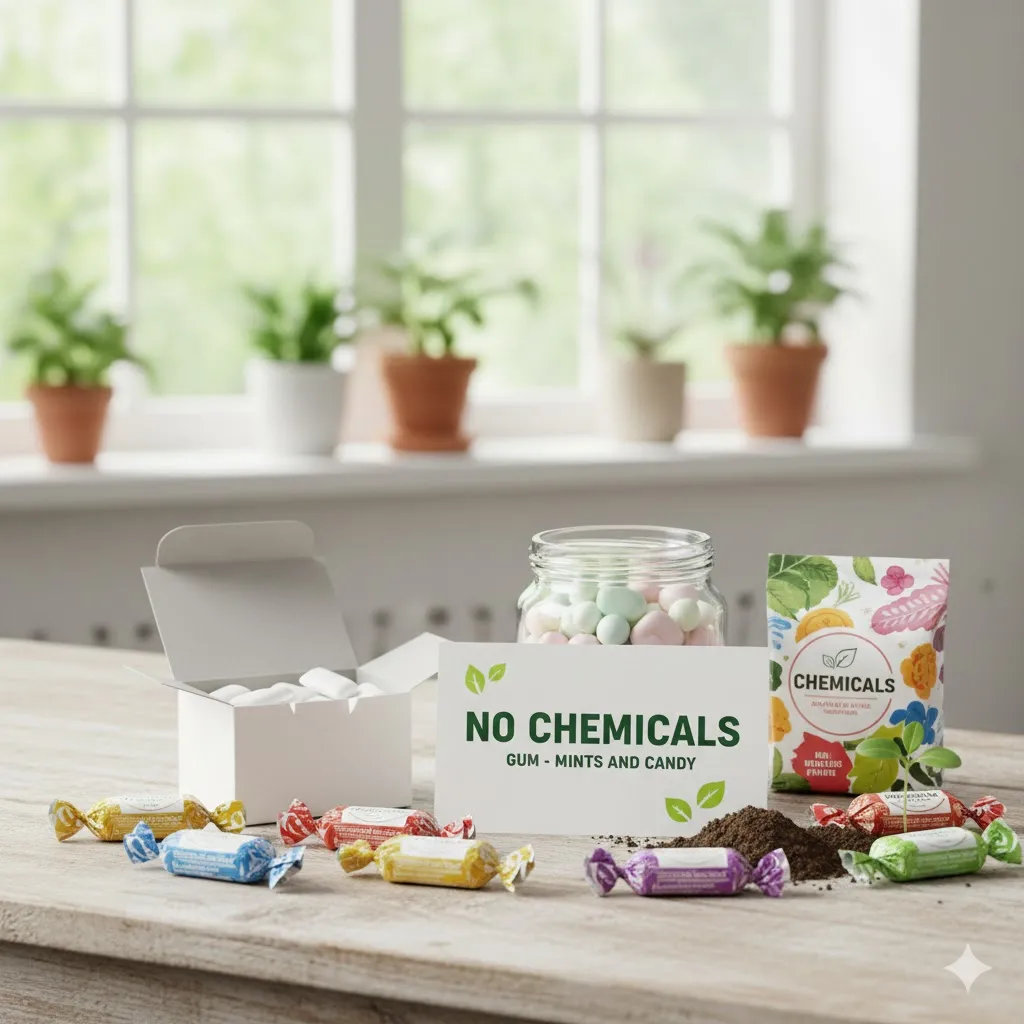 GUM - MINTS AND CANDY No Chemicals