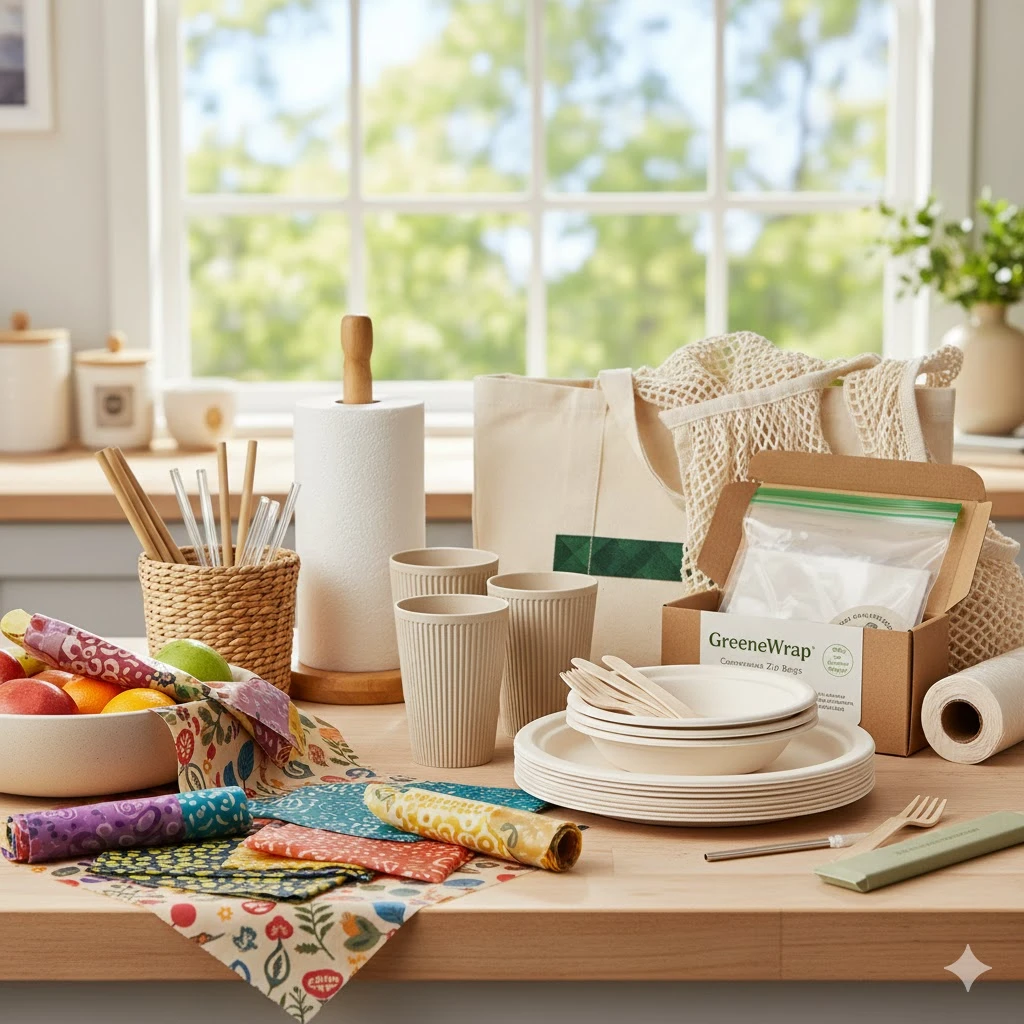 ECO-DISPOSABLE PICNIC ITEMS