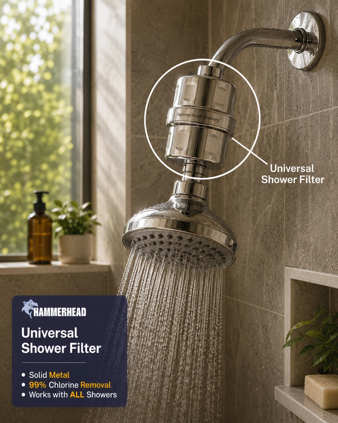 Hammerhead Universal Shower Filter