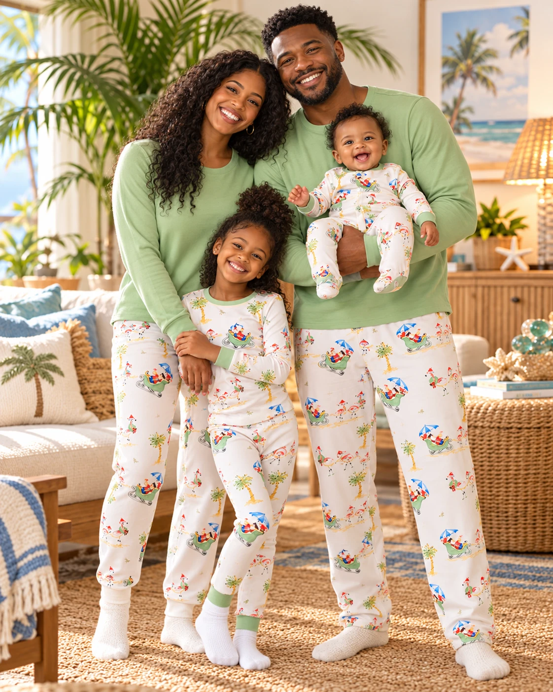 Burts Bees Matching Family Pajamas